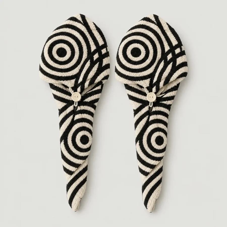 Echo Twist Hair Wraps, Set of 2, studio photo