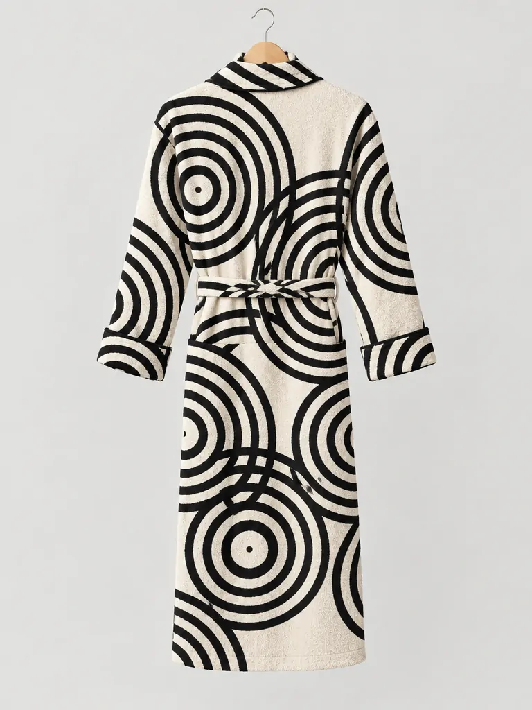 Echo Wrap Robe, back view