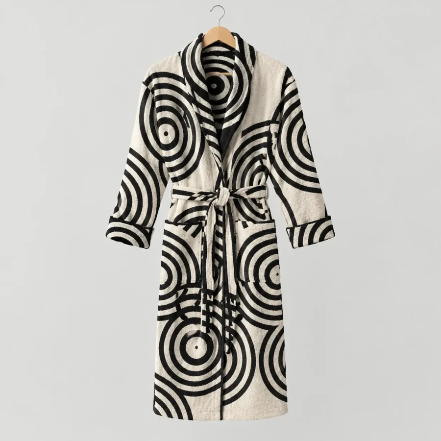Echo Wrap Robe, studio photo