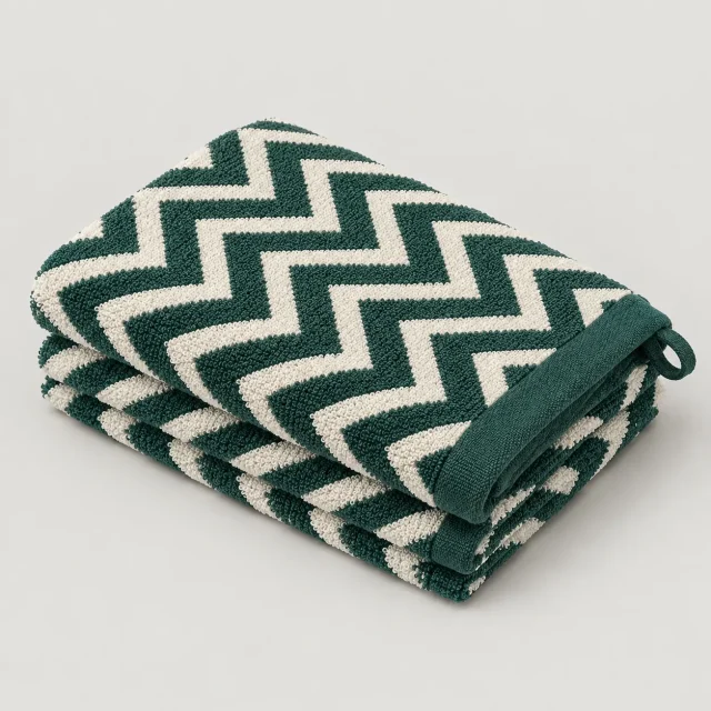 Pulse Bath Towel, studio photo