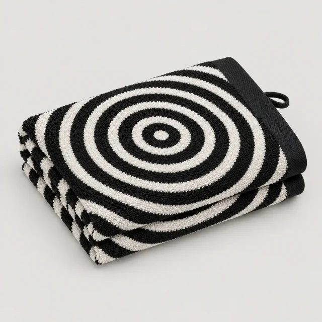 Ring Bath Towel, studio photo