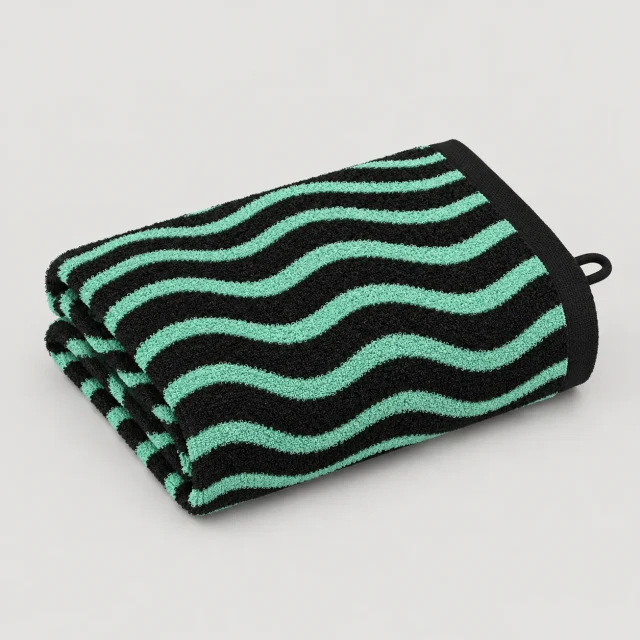 Ripple Bath Towel, studio photo