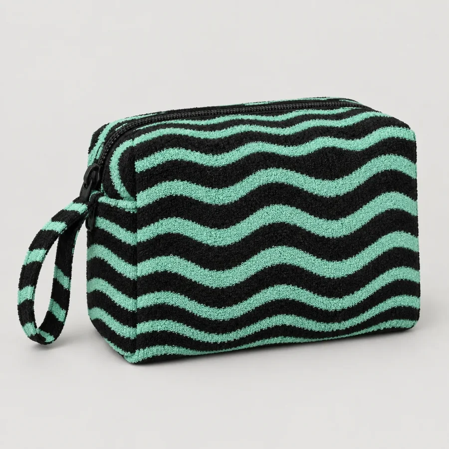 Ripple Zip Wash Bag, studio photo