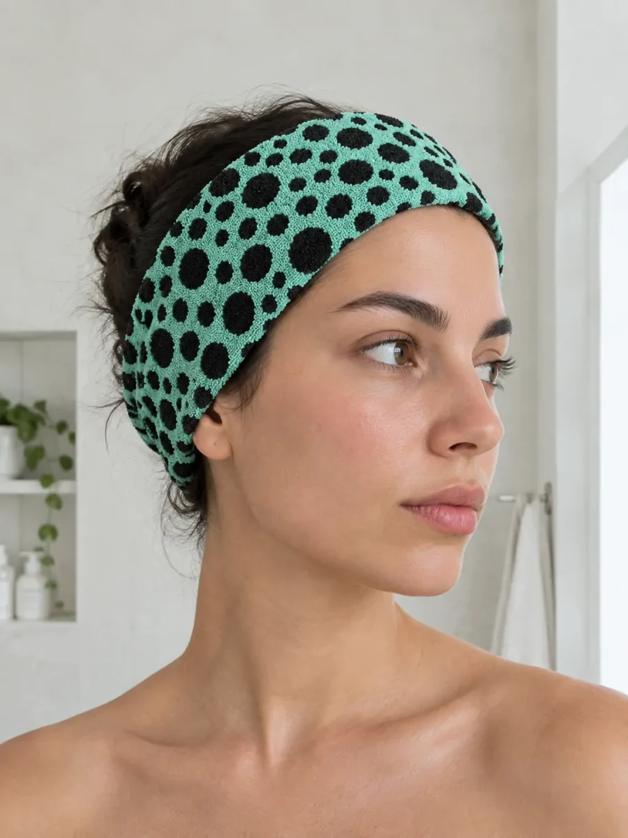 Shift Spa Headband, worn