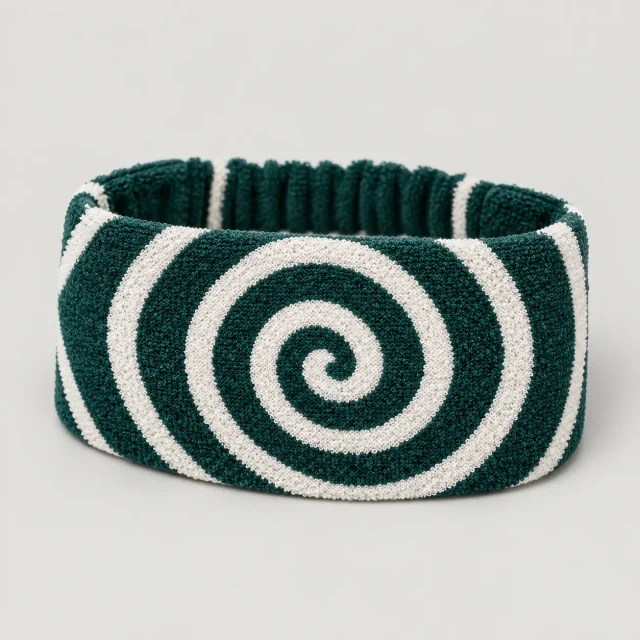 Spiral Spa Headband, studio photo