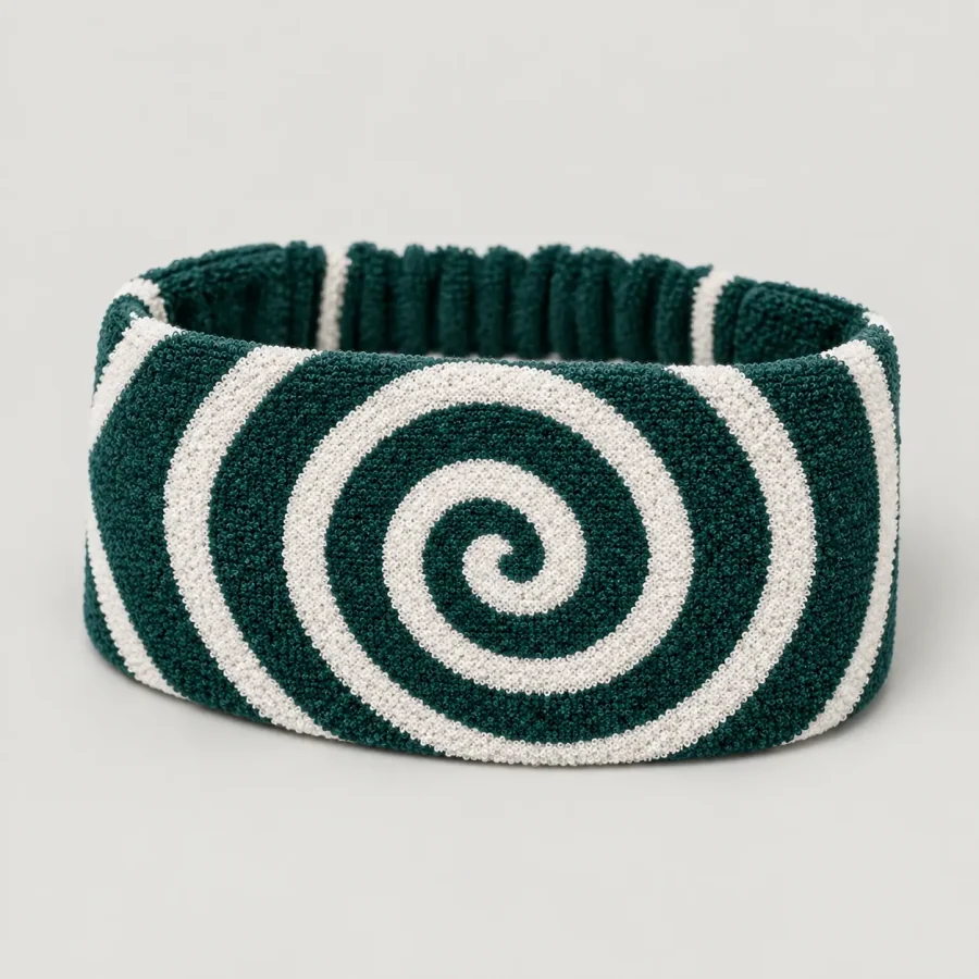Spiral Spa Headband, studio photo