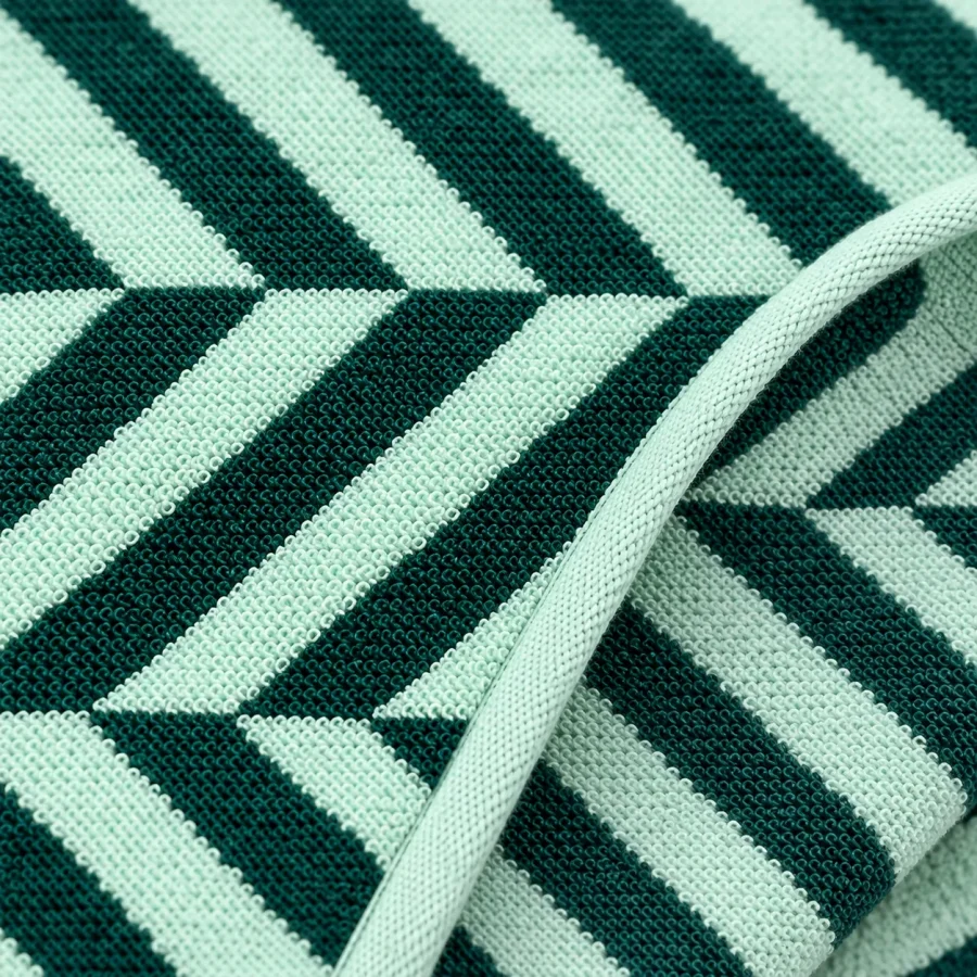 Twist Bath Towel, close-up of the jacquard terry
