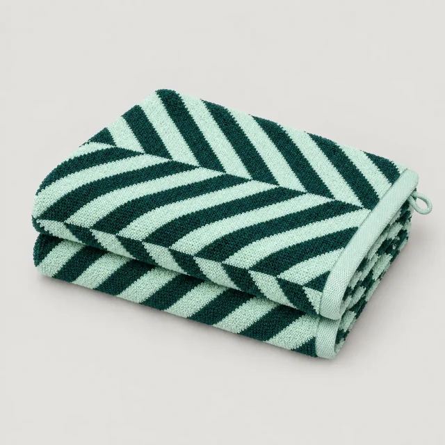 Twist Bath Towel, studio photo